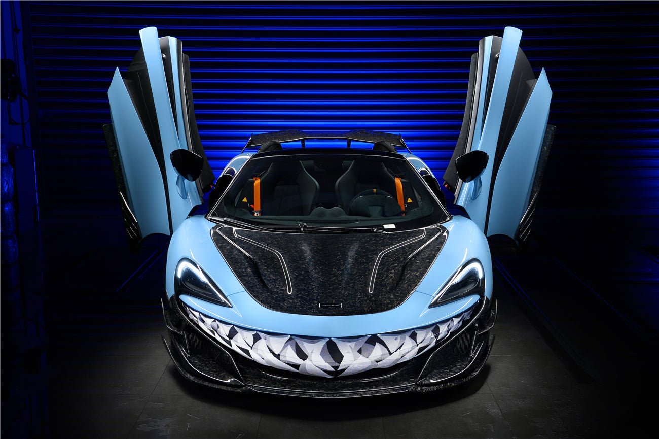 2015 - 2021 McLaren 600lt & 570S BKSS Style Carbon Fiber Front Lip
